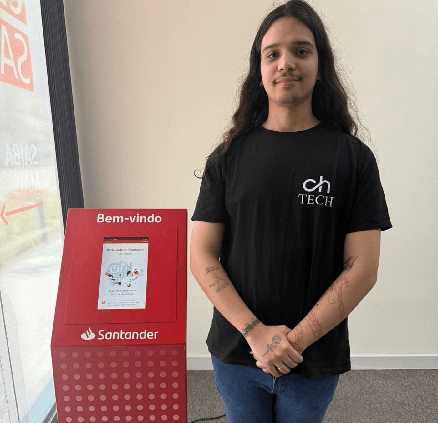 Atendimento empresarial realizado pela Ch Tech