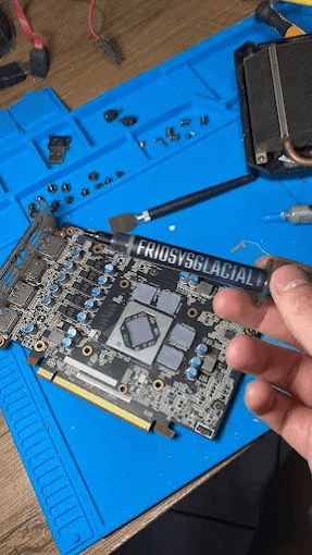 Manutenção especializada em GPU
