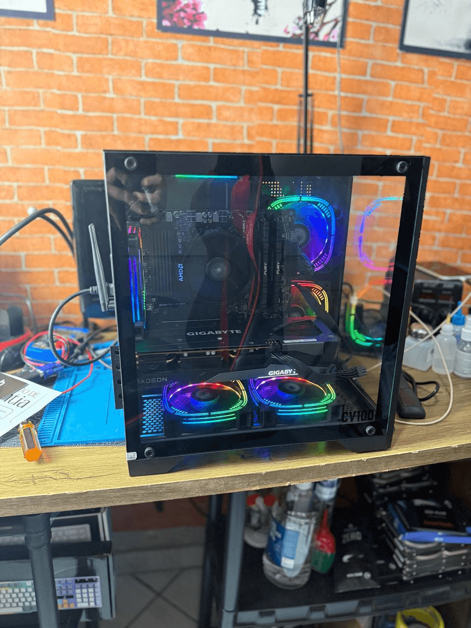 PC gamer montado